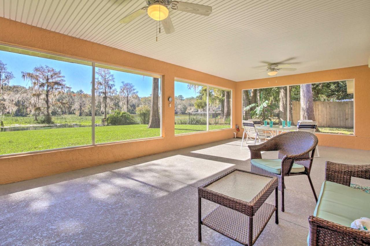 Rainbow River Oasis With Kayaks And Furnished Sunroom! Dunnellon Εξωτερικό φωτογραφία